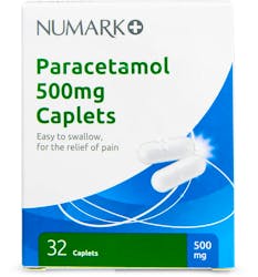 Numark Paracetamol 500mg 32 Caplets