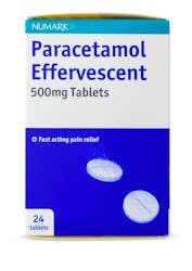 Numark Paracetamol Effervescent Tablets 24