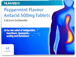 Numark Peppermint Flavour Antacid 48 Pack