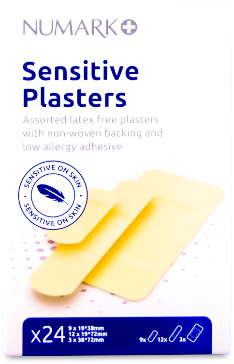 Numark Sensitive Plasters 24 Pack