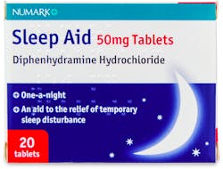 Numark Sleep Aid 50mg 20 Tablets