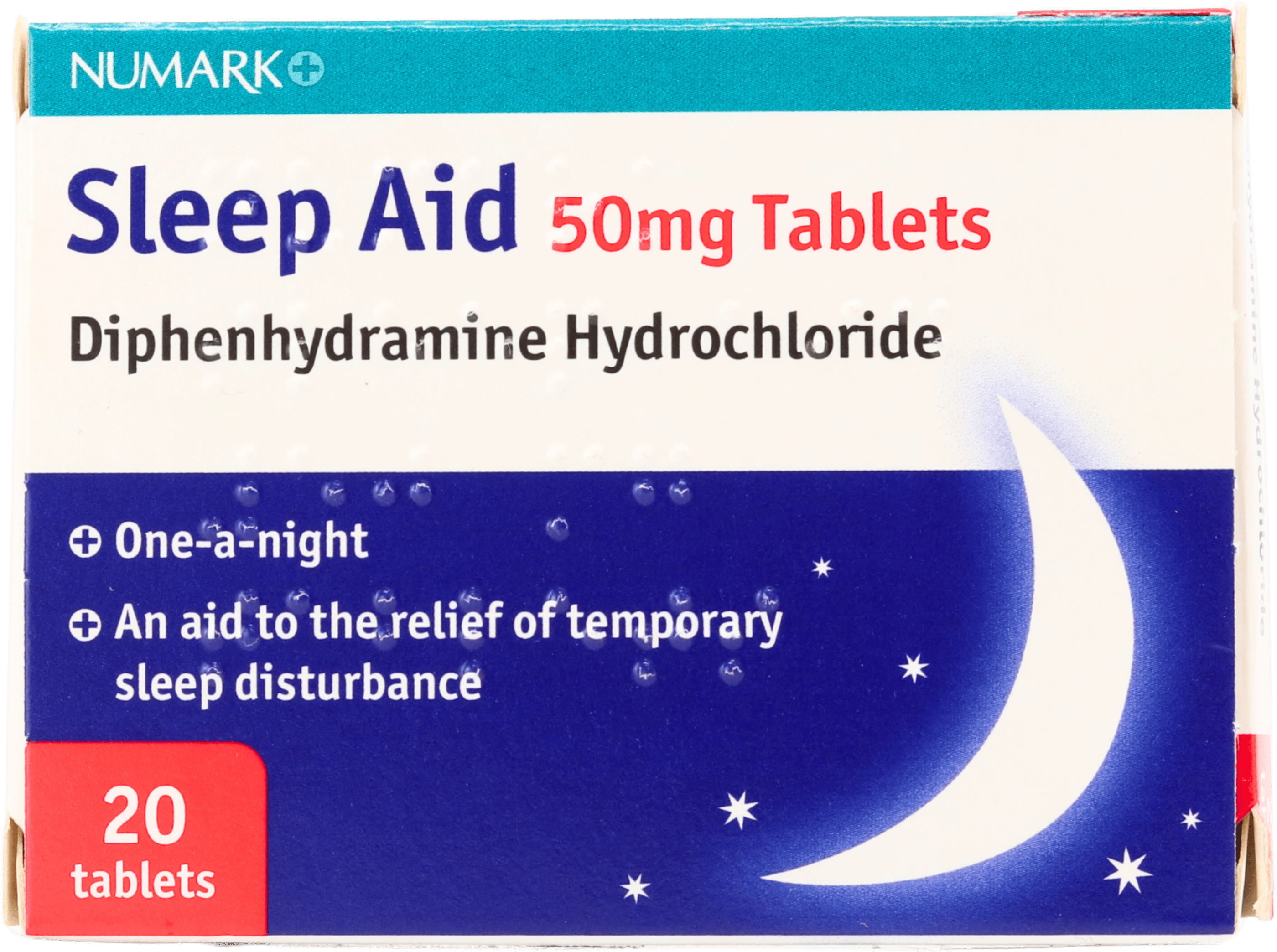 Numark Sleep Aid 50mg 20 Tablets