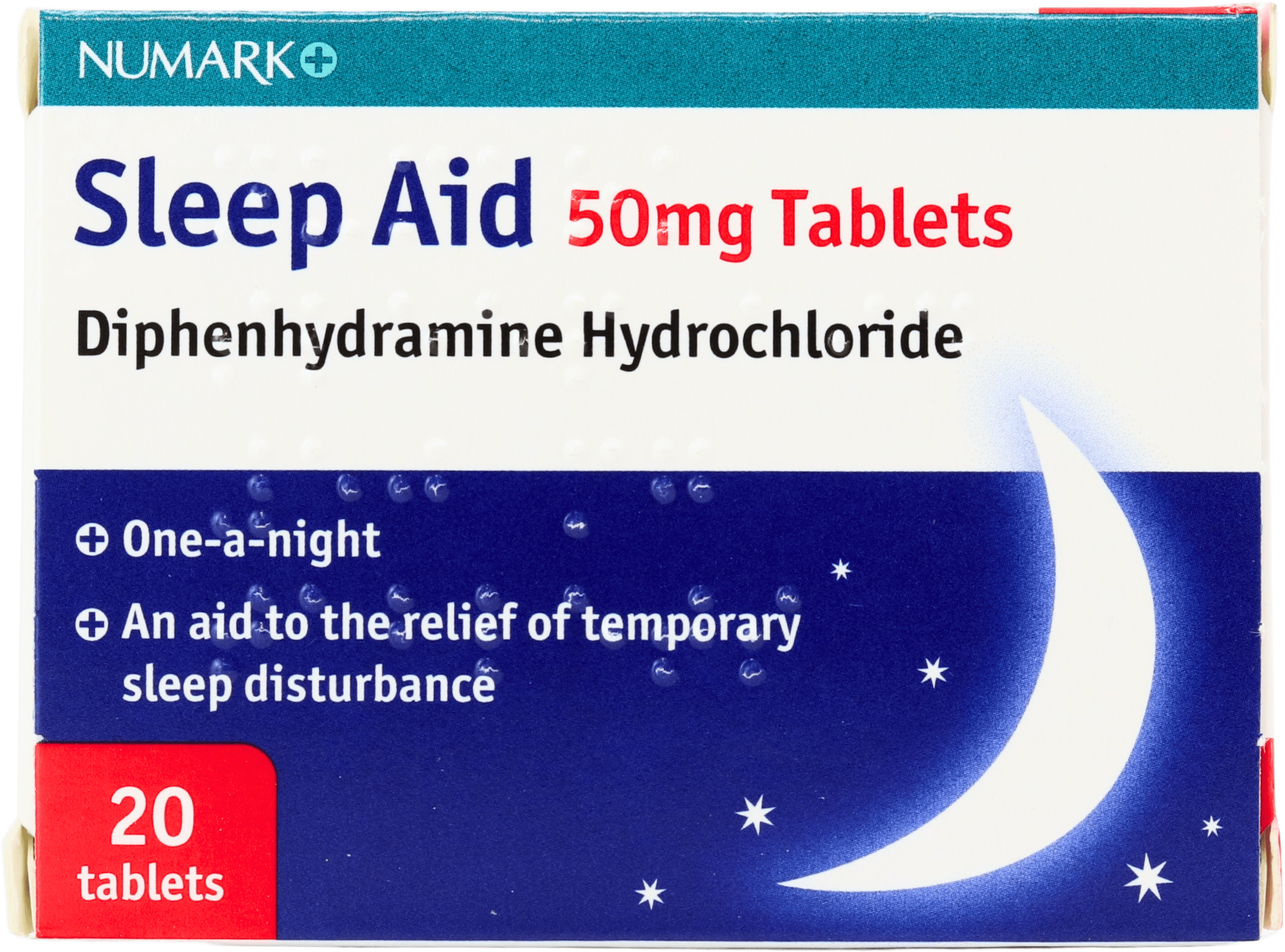 Numark Sleep Aid 50mg 20 Tablets