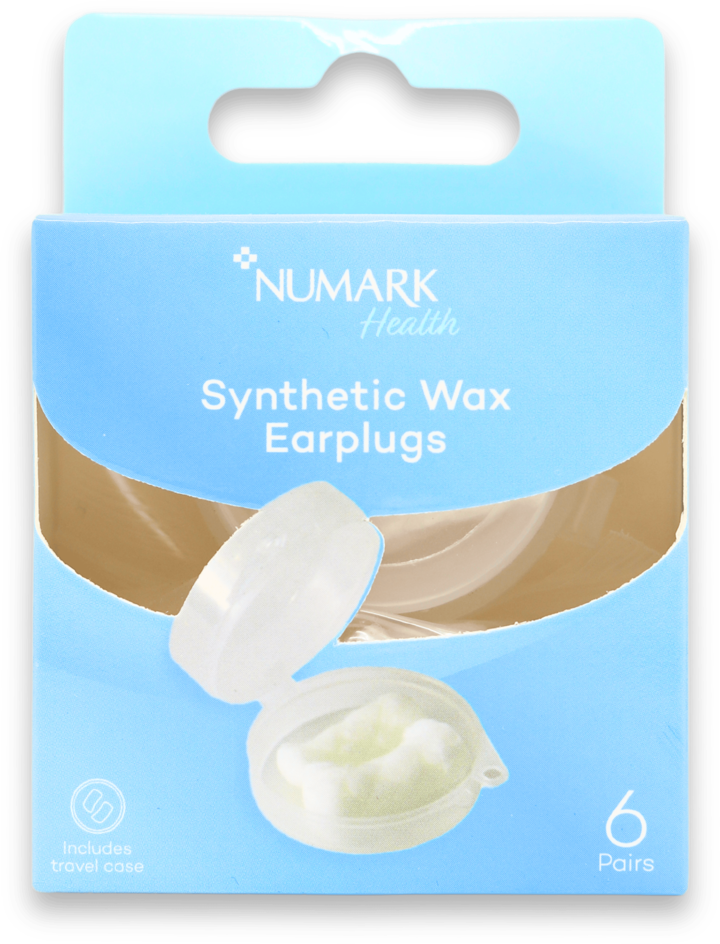 Numark Synthetic Wax Ear Plugs 6 Pairs