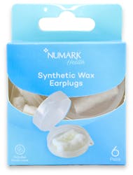 Numark Synthetic Wax Ear Plugs 6 Pairs