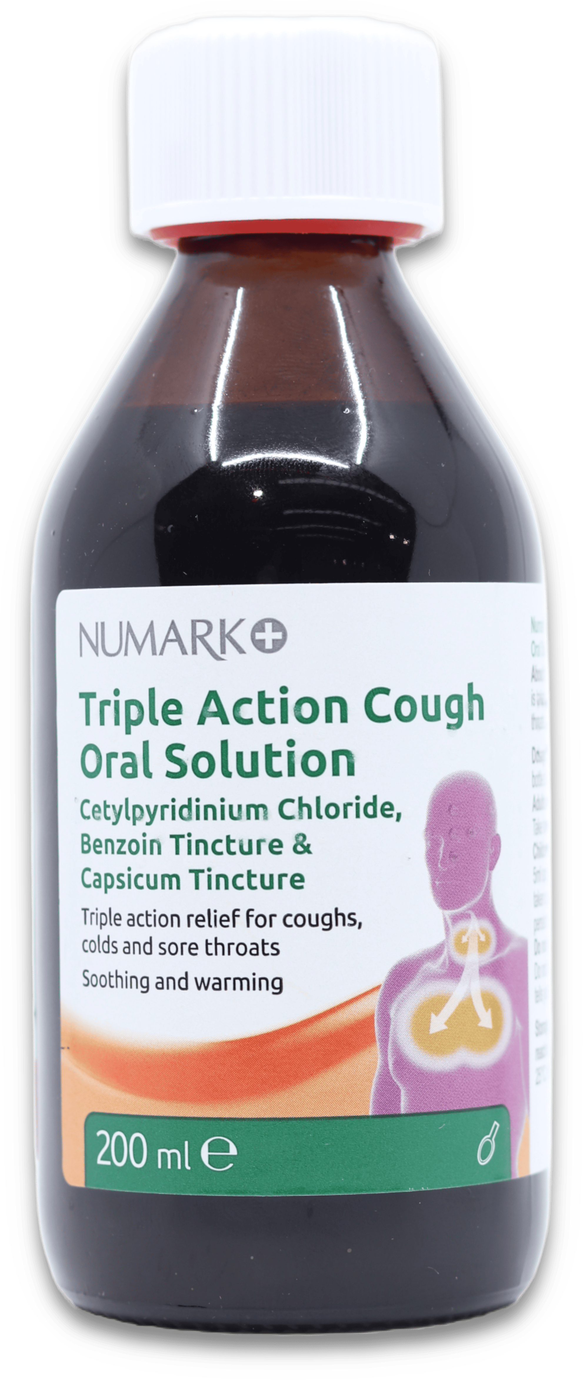 Numark Triple Action Cough Oral Solution 200ml