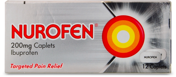 Nurofen 200mg Caplets 12 Pack