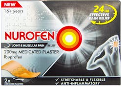 Nurofen 200mg Medicated Plaster 2 Pack