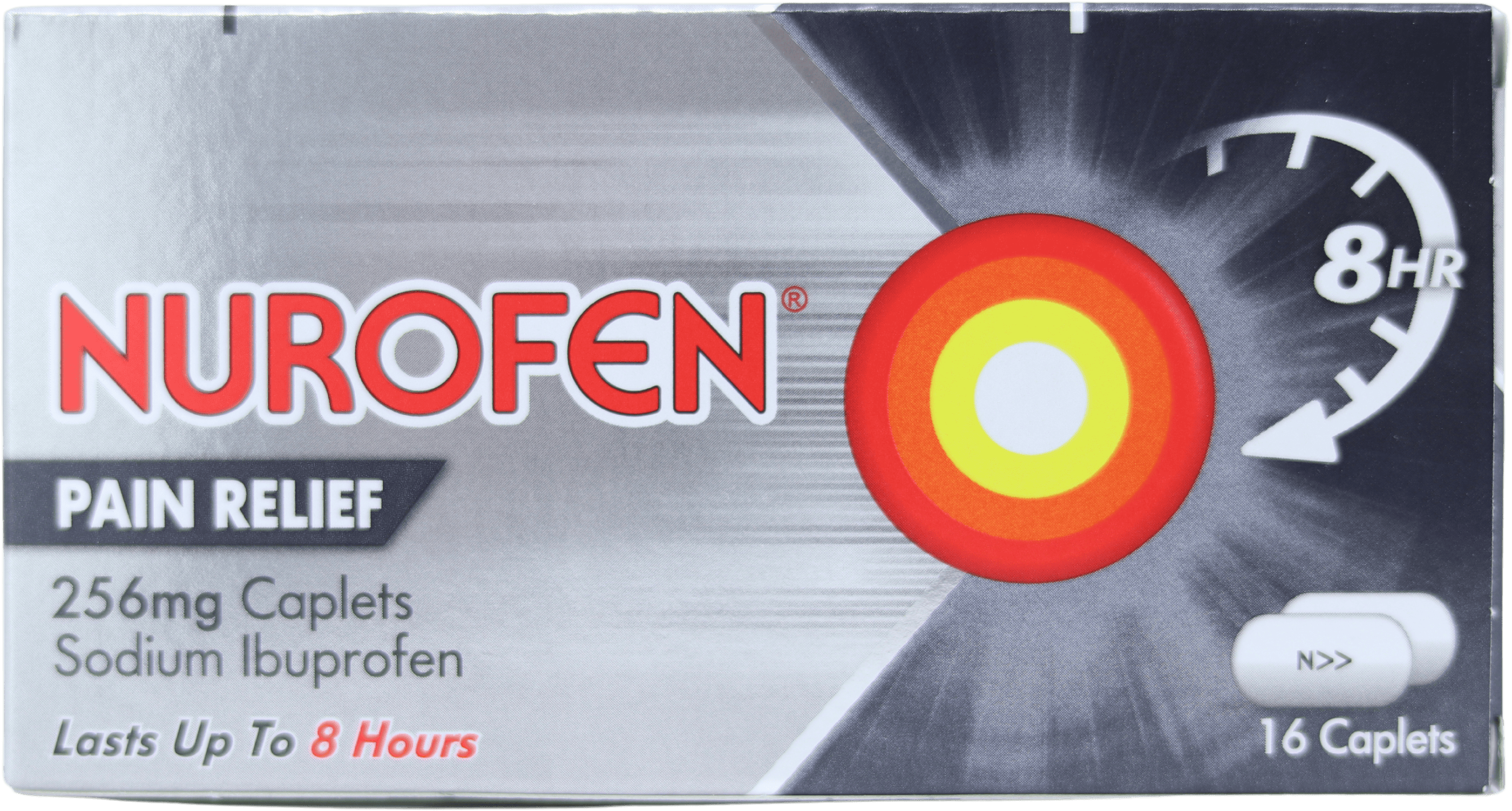 Nurofen Pain Relief 256mg 16 Caplets