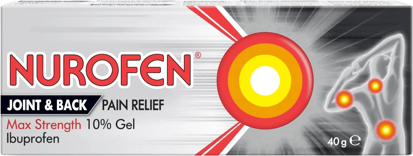 Nurofen Joint & Back Gel 10% 40g