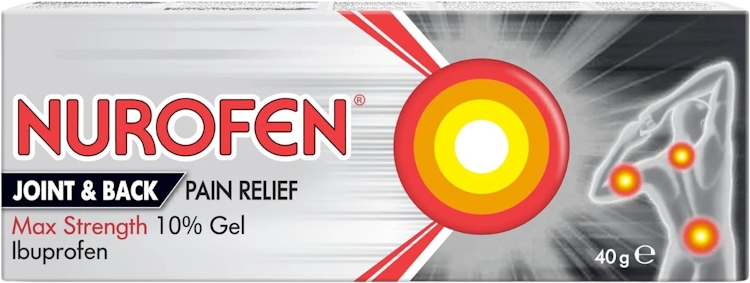 Nurofen Joint & Back Gel 10% 40g
