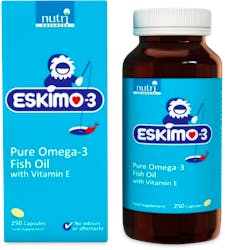 Nutri Advanced Eskimo-3 Pure Omega-3 Fish Oil 250 Capsules