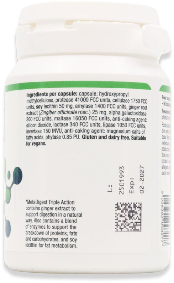 Metagenics MetaDigest Triple Action 60 Capsules - 2