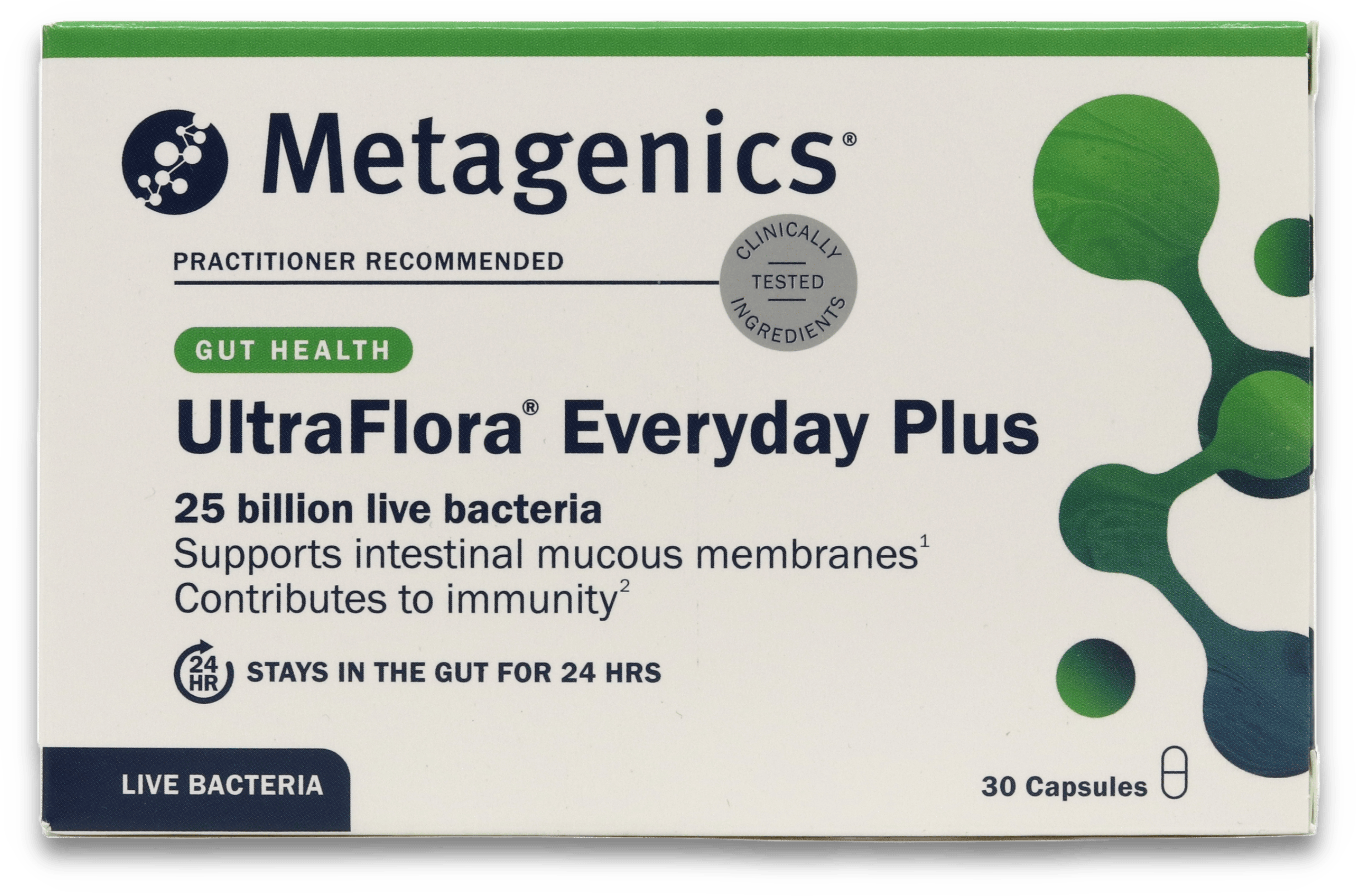 Metagenics UltraFlora Everyday Plus 30 Capsules