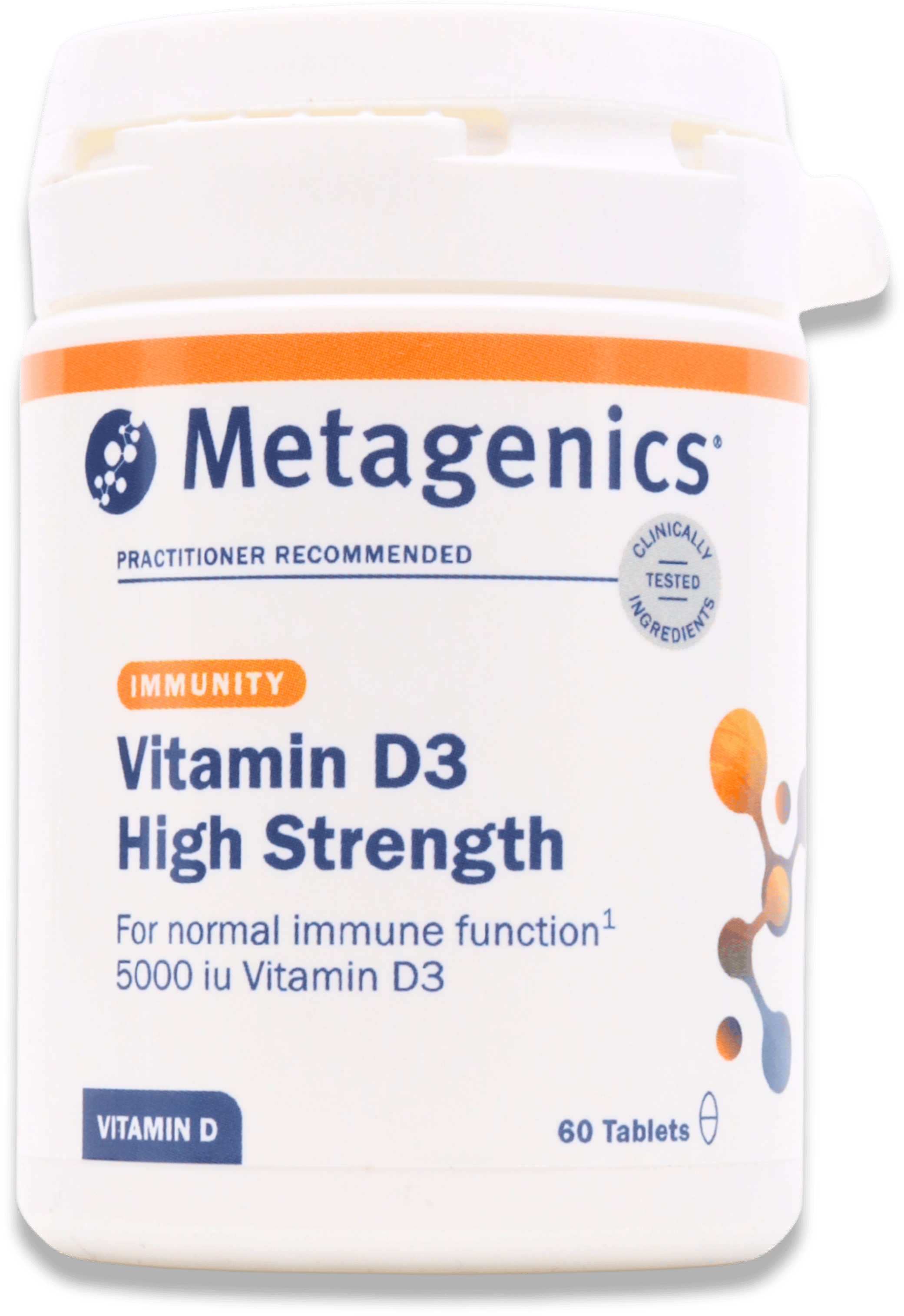 Metagenics Vitamin D3 High Strength 60 Tablets
