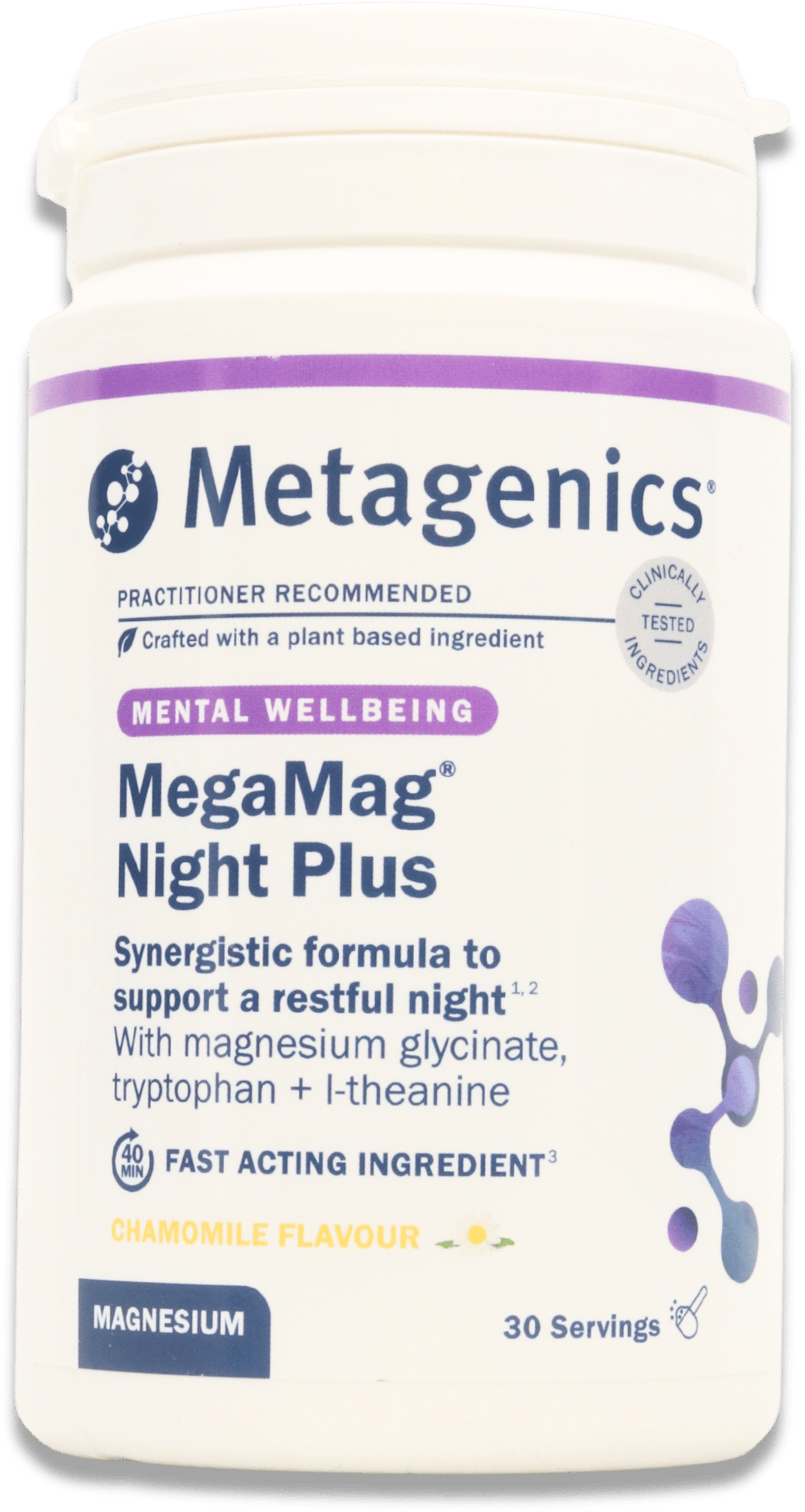 Metagenics MegaMag Night Plus 30 Servings