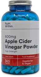 Nutri Within Apple Cider Vinegar Supplements 600mg