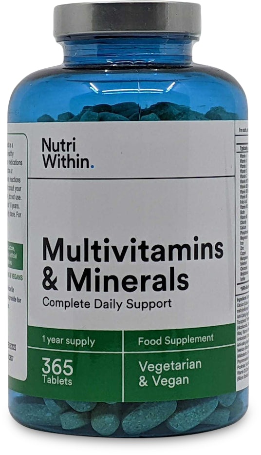 Nutri Within Multivitamins & Minerals 365 Tablets