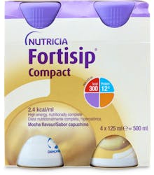 Nutricia Fortisip Compact Energy Drink Mocha 4 x 125ml