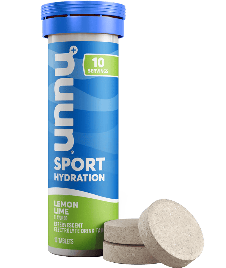 Nuun Sport Hydration Lemon & Lime 10 Effervescent tablets