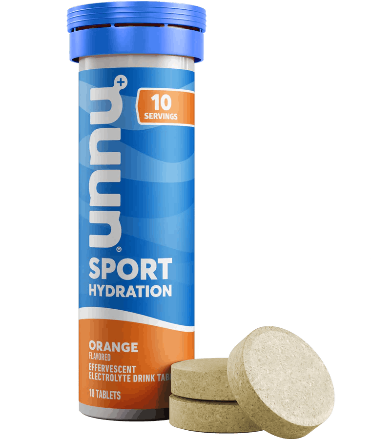 Nuun Sport Hydration Orange 10 Effervescent Tablets