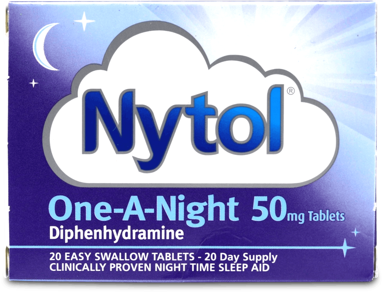 Nytol One-A-Night 50mg 20 Tablets