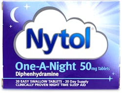 Nytol One-A-Night 50mg 20 Tablets