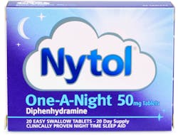 Nytol One-A-Night 50mg 20 Tablets