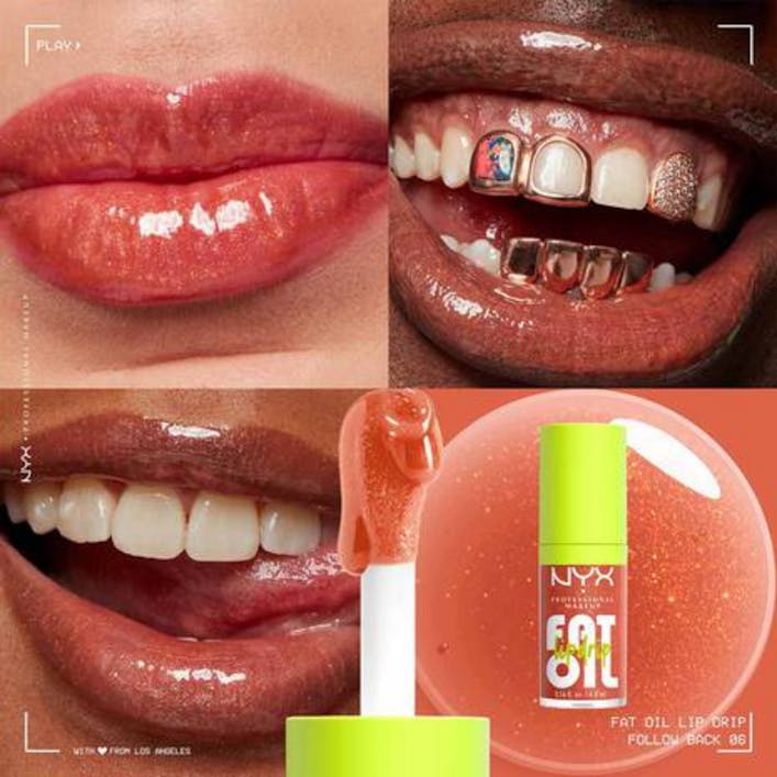 NYX Fat Oil Lip Drip Lip Gloss 4.8ml - Follow Back - 2