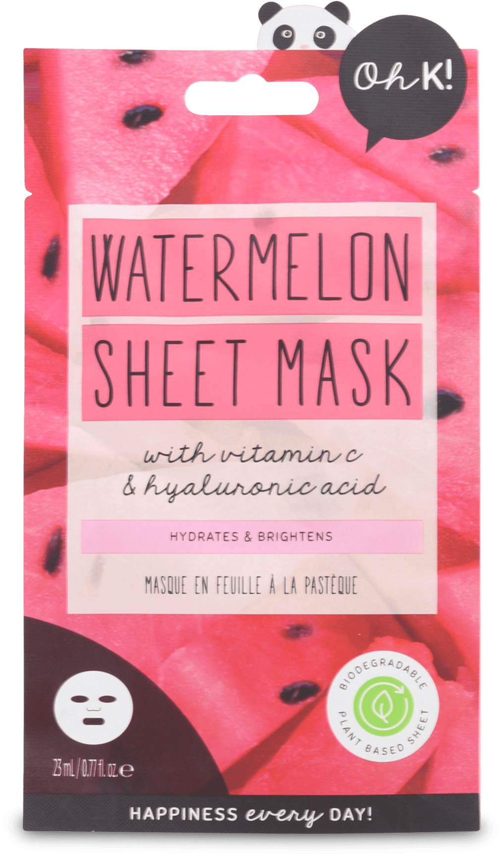 Oh K! 23ml Sheet Mask Vitamin C Watermelon