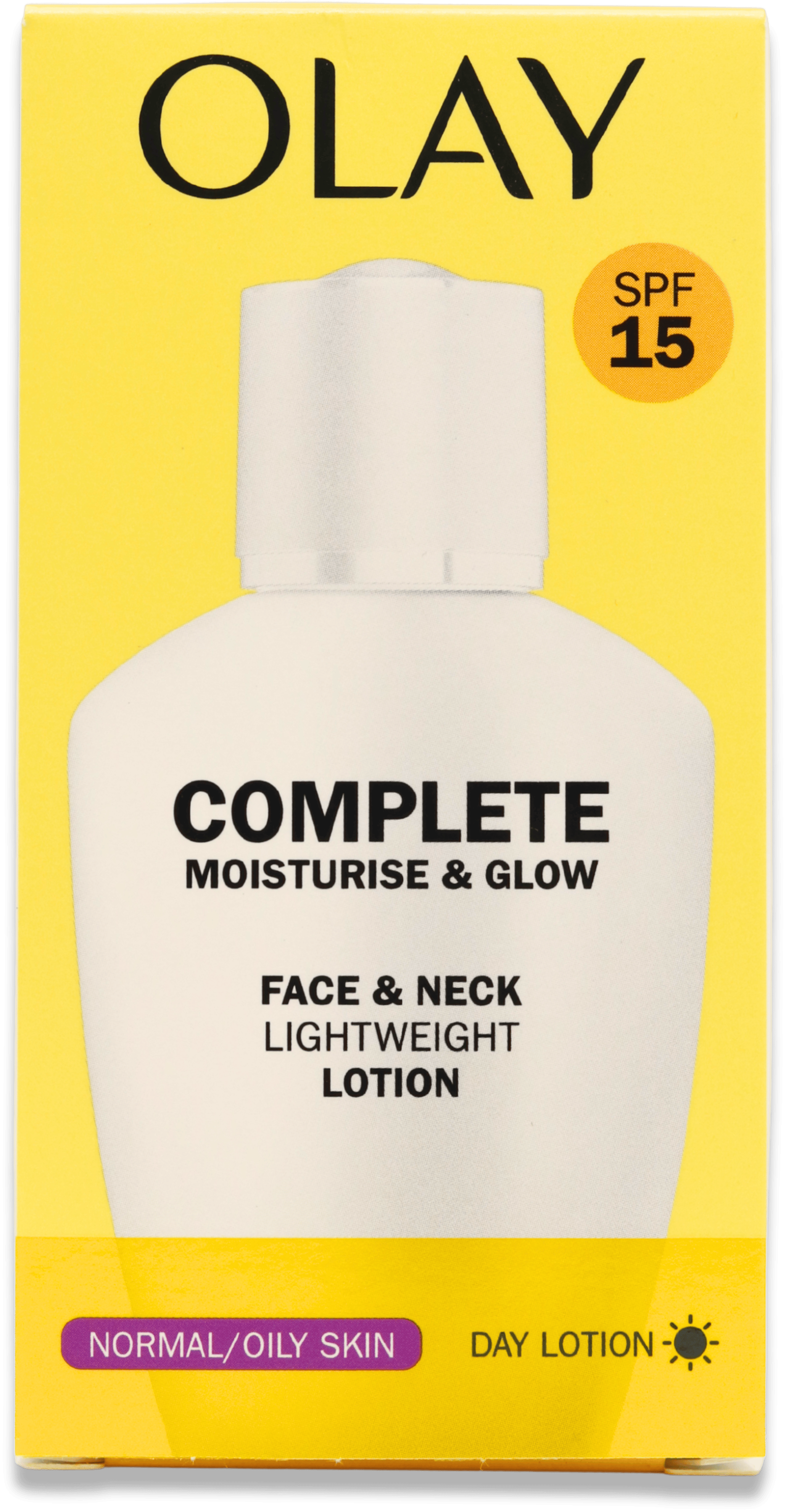 Olay Complete Moisturise & Glow Face & Neck Lotion SPF15 100ml