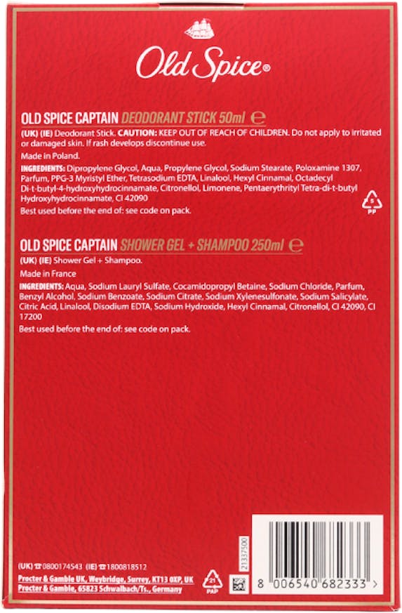 Old Spice Modern Captain Giftset 50ml - 2