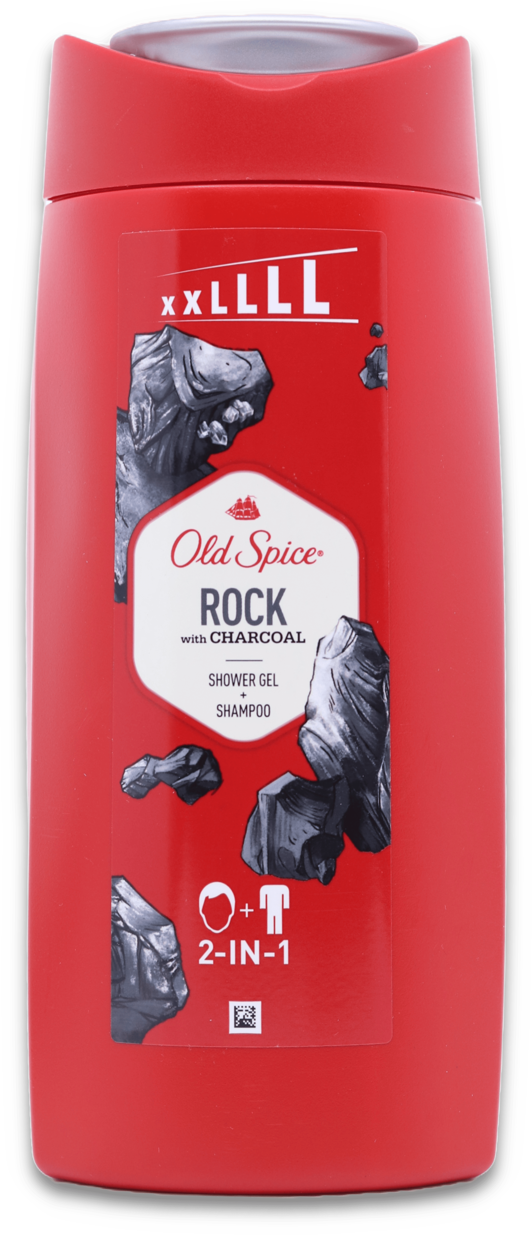 Old Spice Rock with Charcoal 2 in 1 Shower Gel & Shampoo 675ml