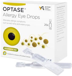 Optase Allergy Eye Drops 20 x 0.5ml
