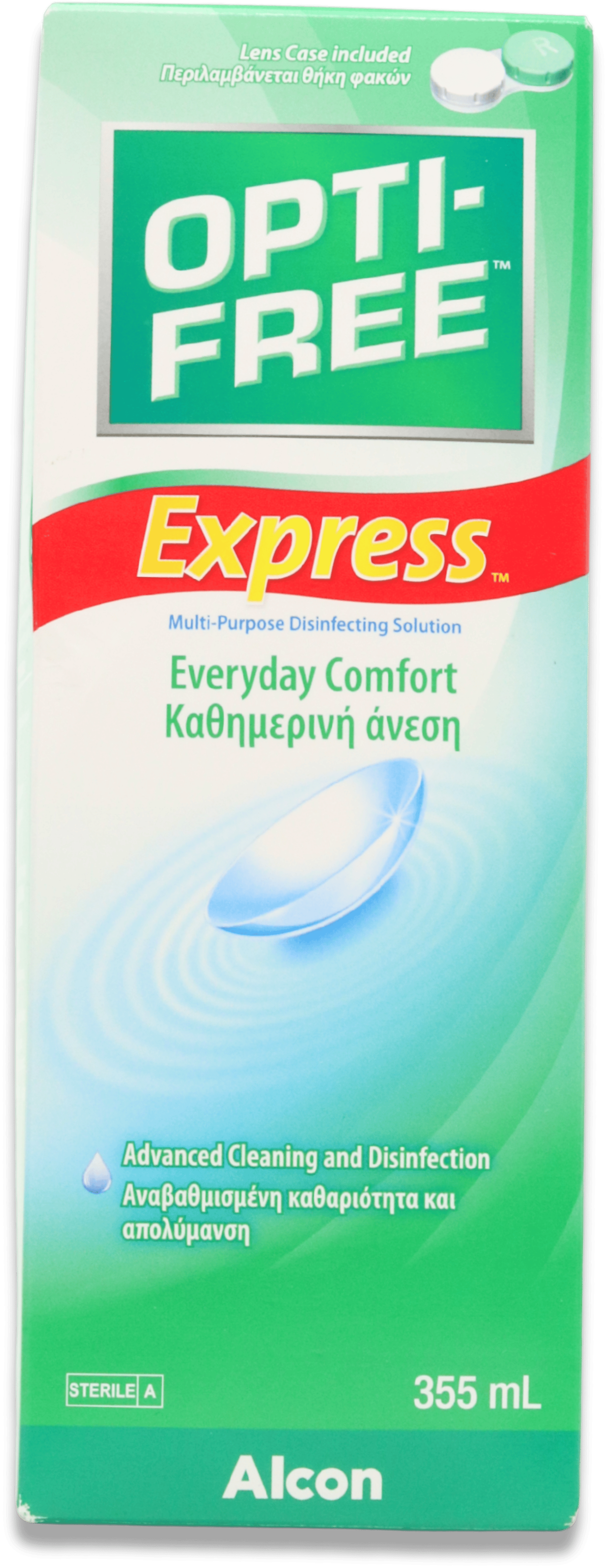 Opti-Free Express Multi-Purpose Disinfecting Solution 355ml