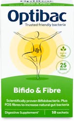 Optibac Probiotics Bifidobacteria & Fibre 10 Sachets