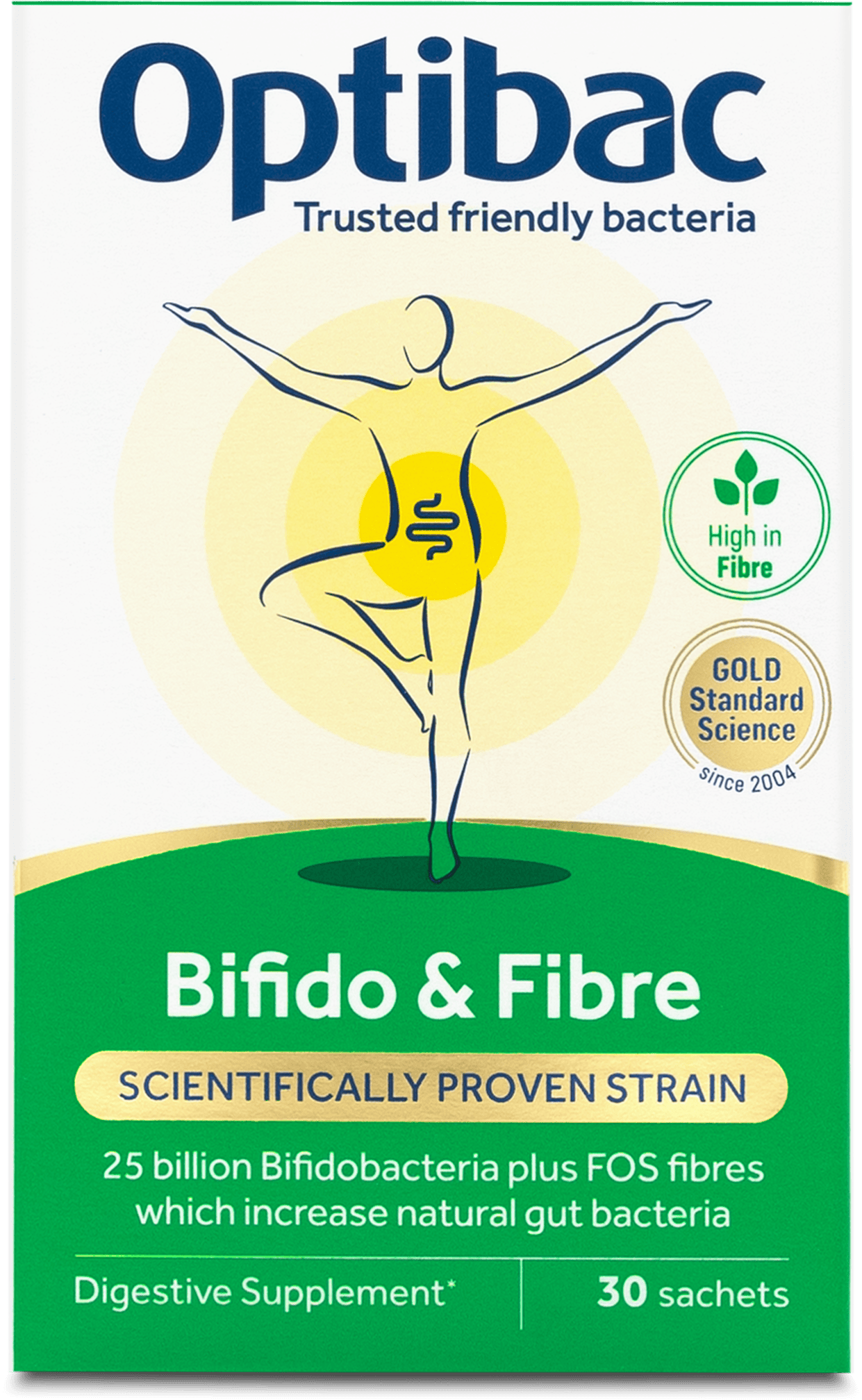 Optibac Probiotics Bifidobacteria & Fibre 30 Sachets