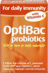 Optibac Probiotics for Daily Immunity 30 Capsules