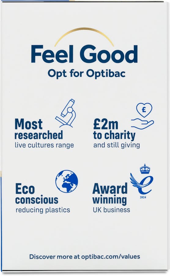 Optibac Probiotics for Every Day Extra Strength 90 Capsules - 4