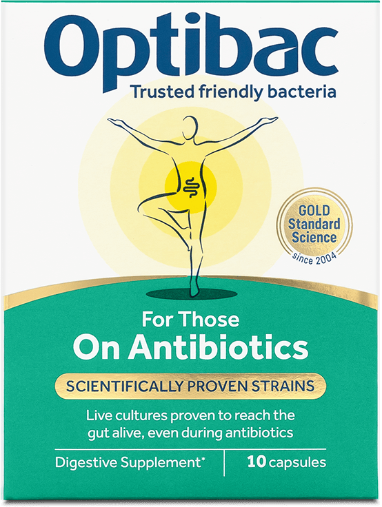 Optibac Probiotics for Those On Antibiotics 10 Capsules