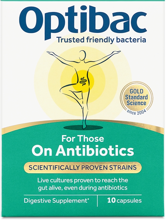 Optibac Probiotics for Those On Antibiotics 10 Capsules