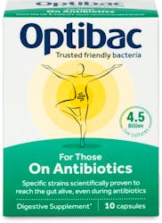 Optibac Probiotics for Those On Antibiotics 10 Capsules