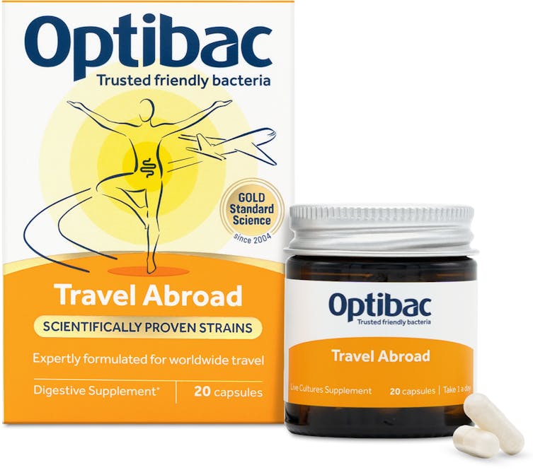 Optibac Probiotics for Travelling Abroad 20 Capsules - 2