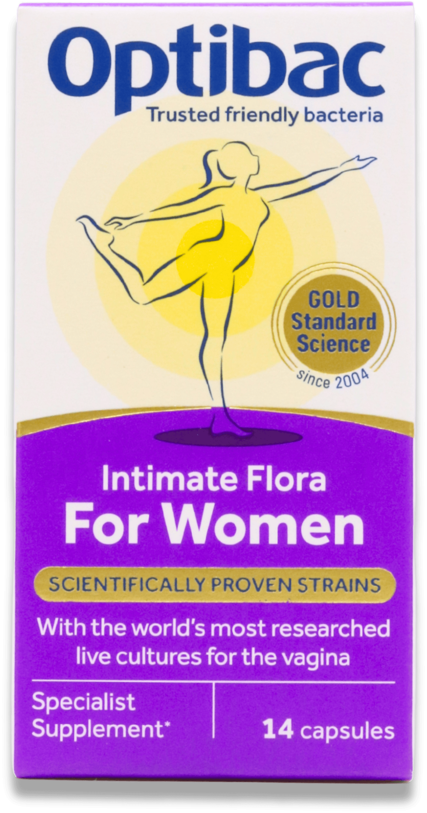 Optibac Intimate Flora for Women Probiotics 14 Capsules