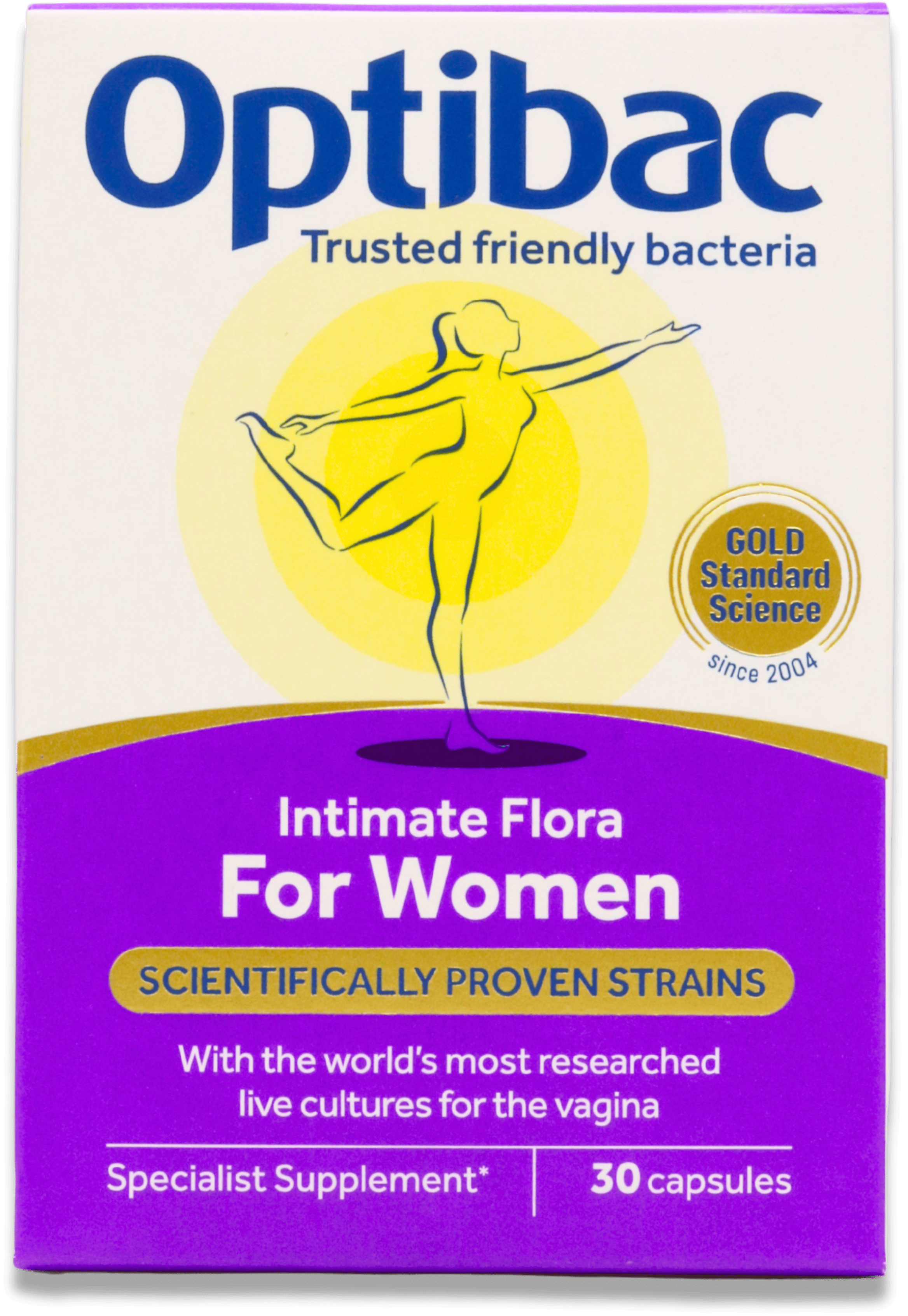 Optibac Intimate Flora for Women Probiotics 30 Capsules