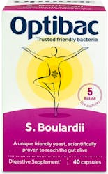 Optibac Probiotics Saccharomyces Boulardii 40 Capsules