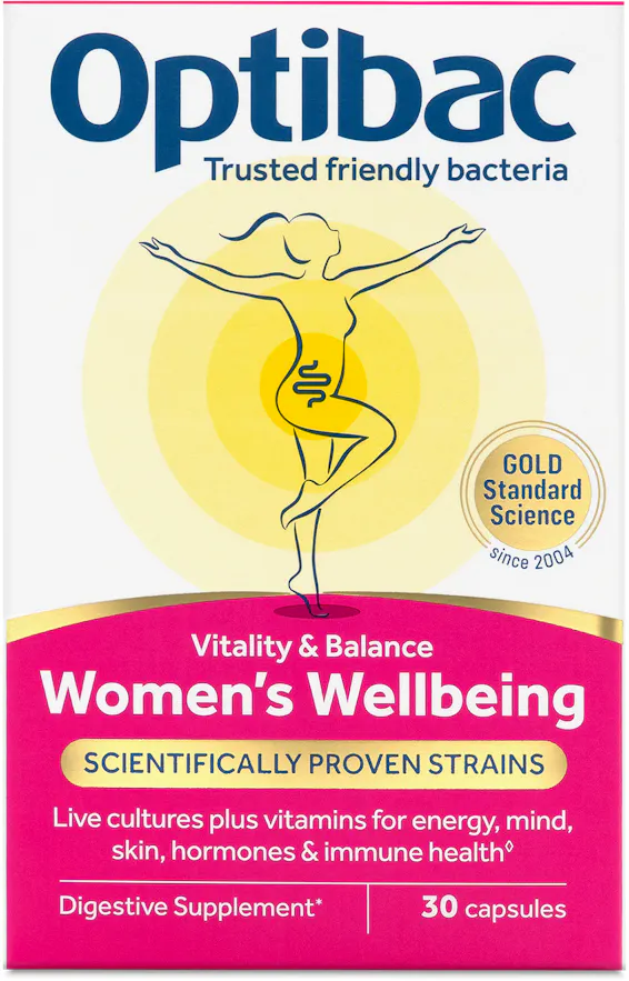 Optibac Probiotics Women's Wellbeing 30 Capsules - 2