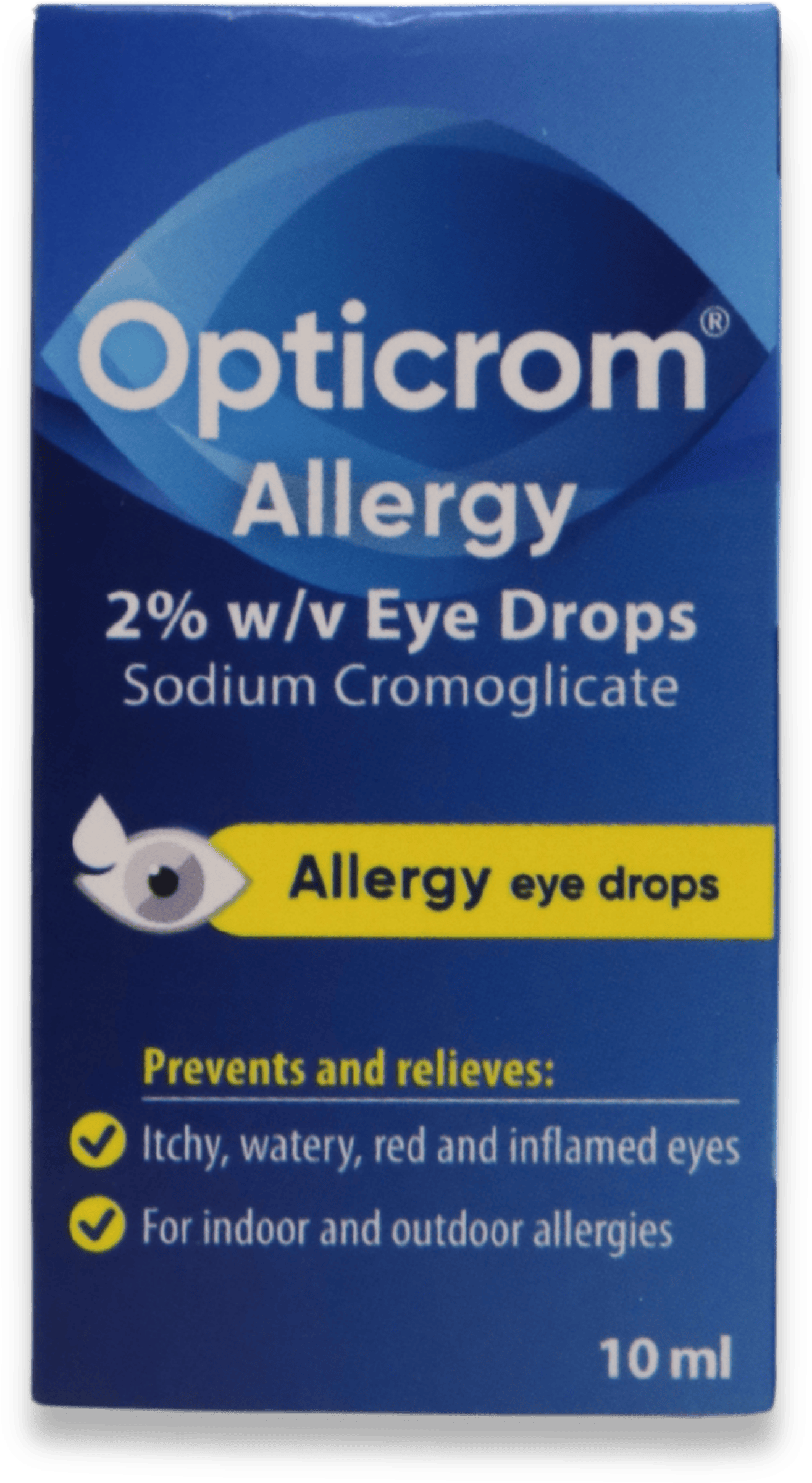 Opticrom Allergy 2% w/v Eye Drops 10ml