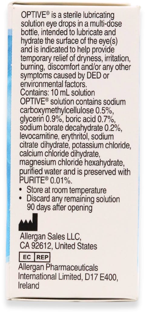 Optive Solution 10ml - 2