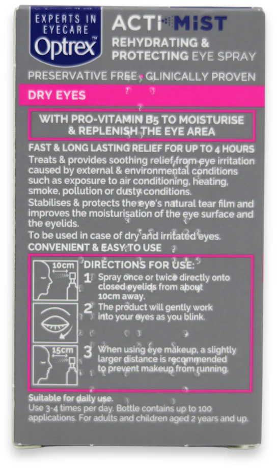 Optrex Actimist Spray 10ml | medino